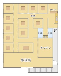 中央テナント2Ｆ間取